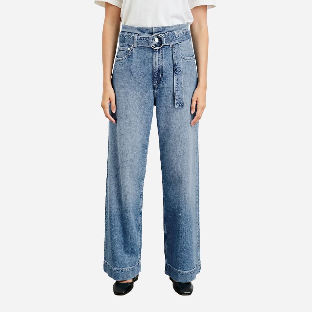 Descanso Wide Leg - Cadet Blue