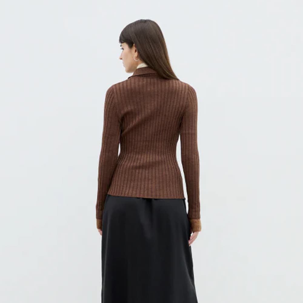 Dome Merino Sweater - Coffe