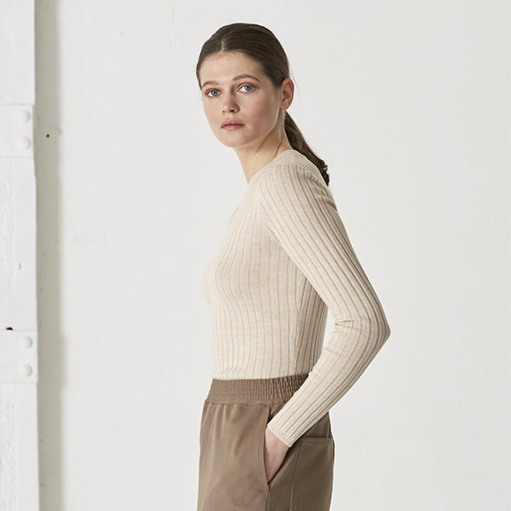 Valley Merino Sweater - Ivory