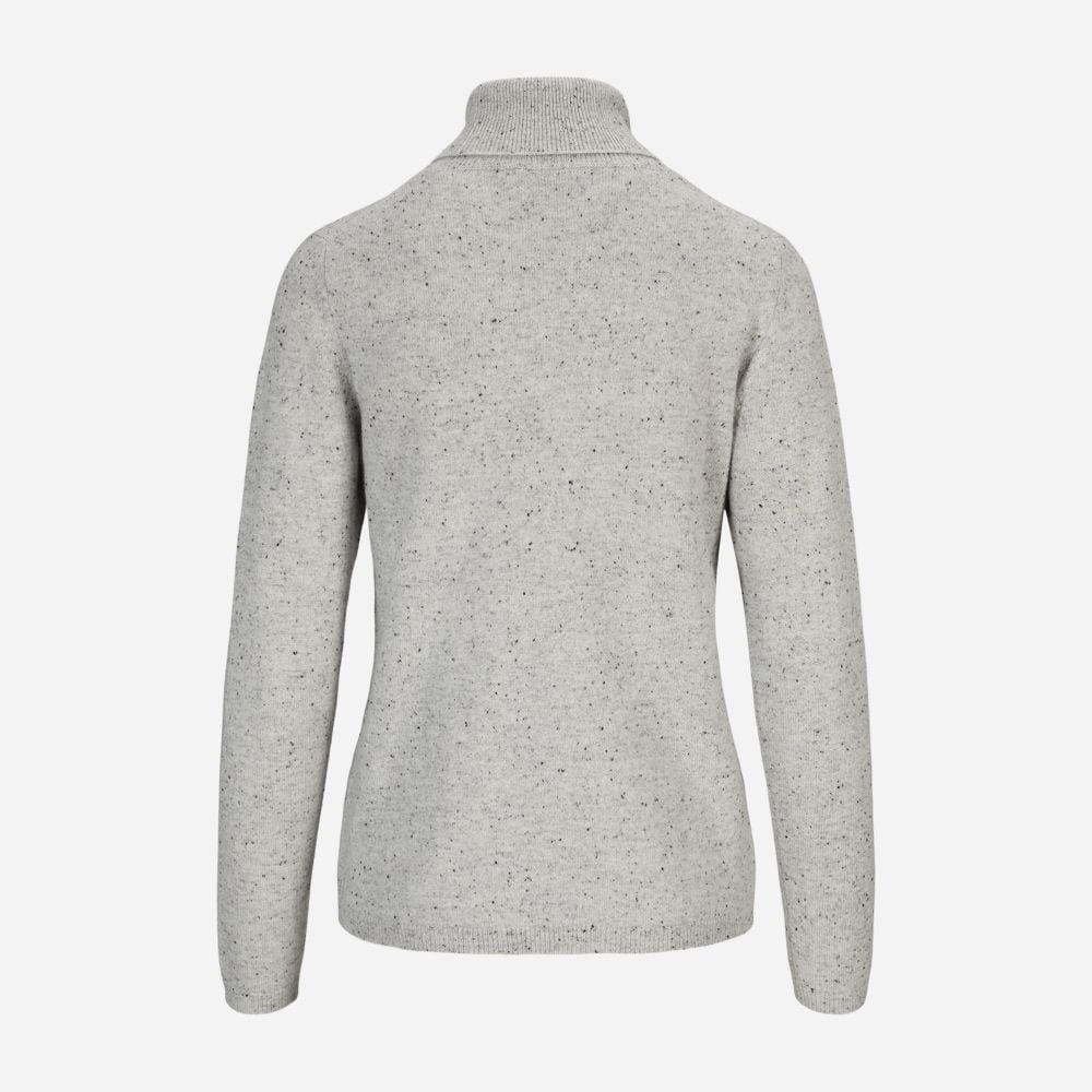 N.Y,C Polo Cashmere - Grey Tweed