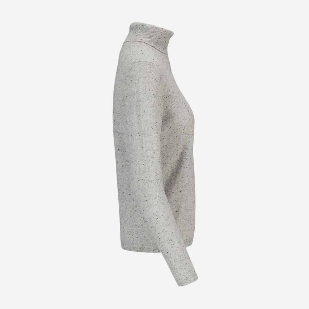 N.Y,C Polo Cashmere - Grey Tweed