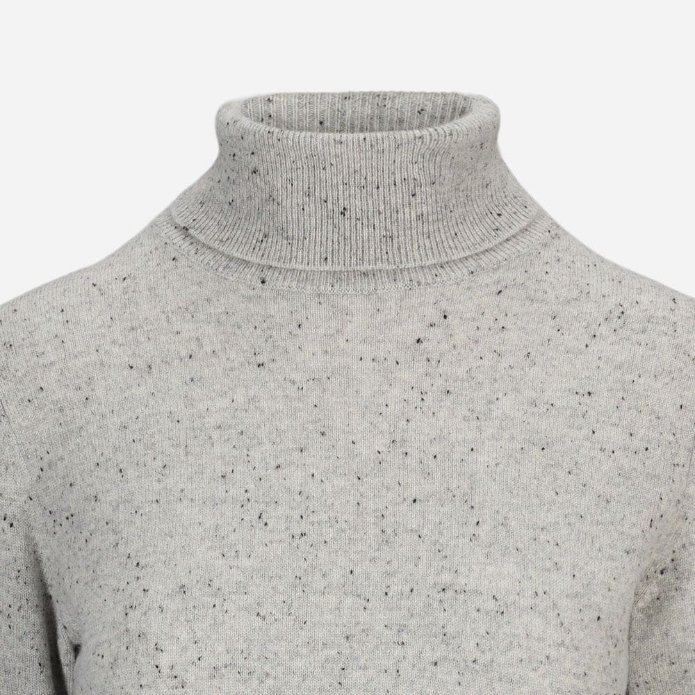 N.Y,C Polo Cashmere - Grey Tweed