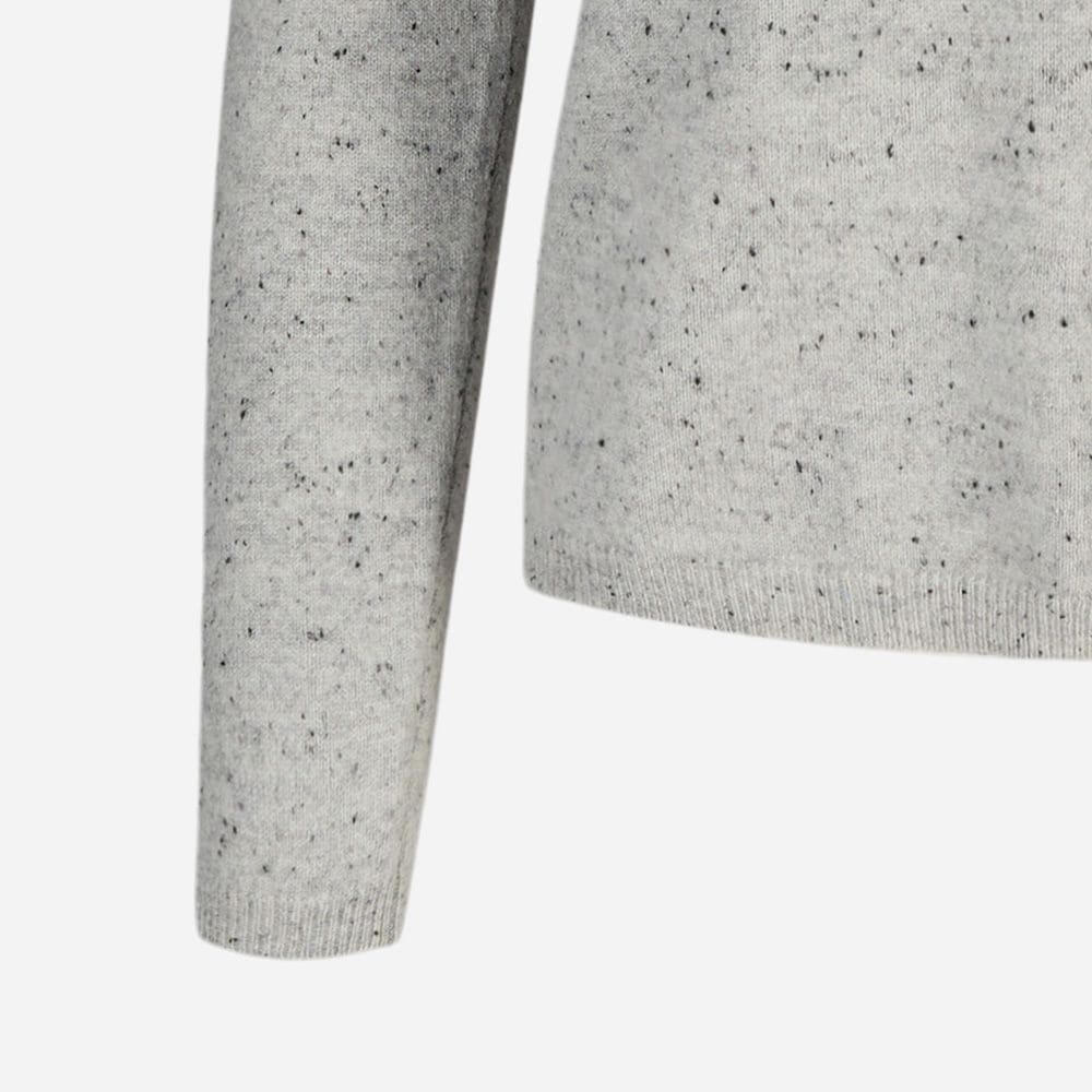 Favorite O Cashmere - Grey Tweed