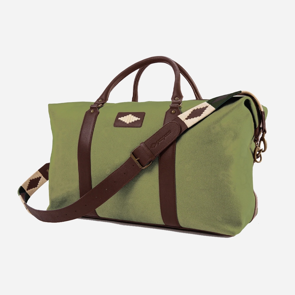 Caballero Large Travel Bag - Forest Canvas