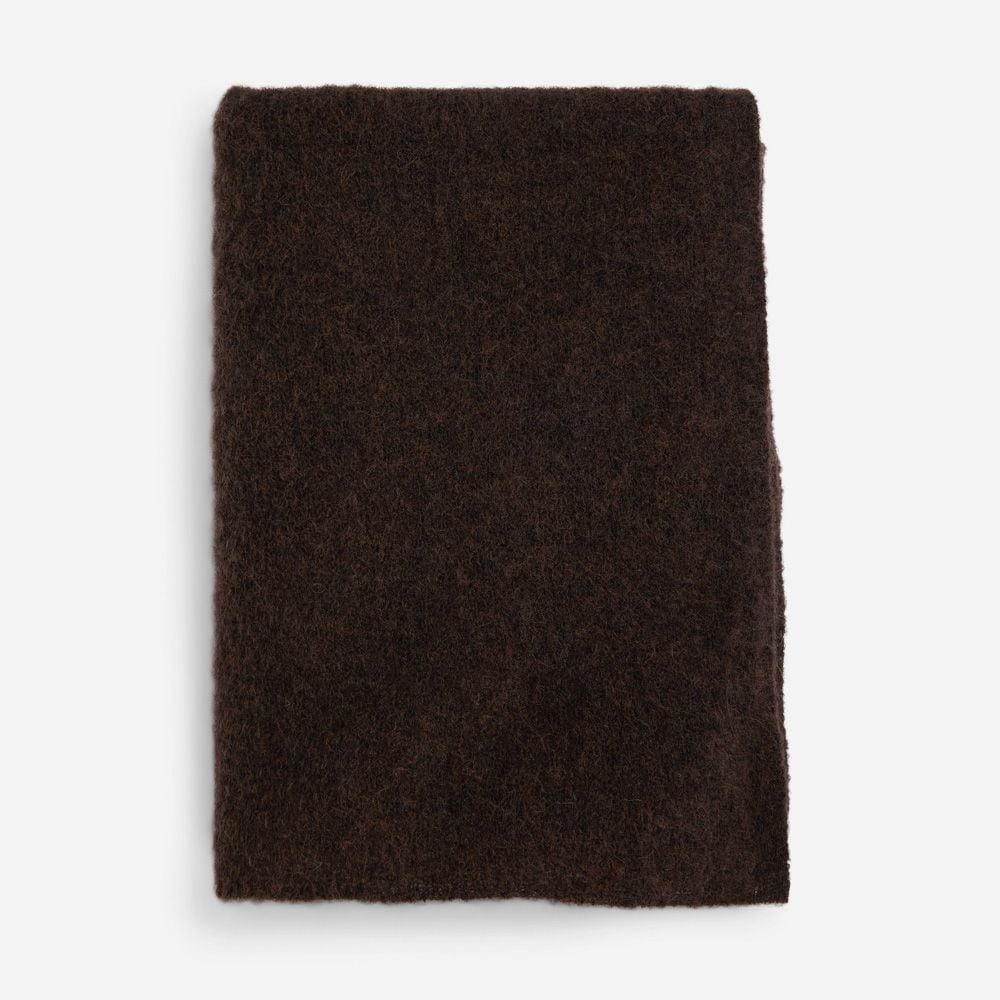 Basic Scarf Susanna - Dark Brown