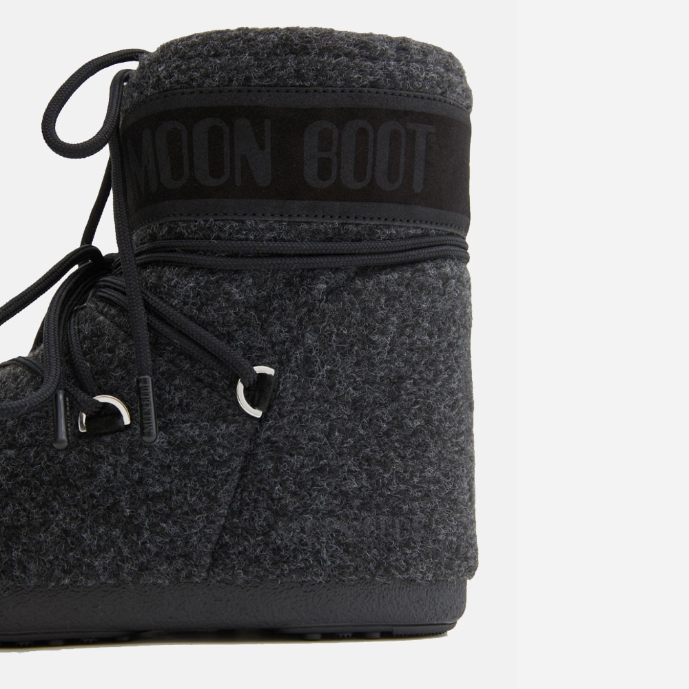 Icon Low Felt - Black Melange