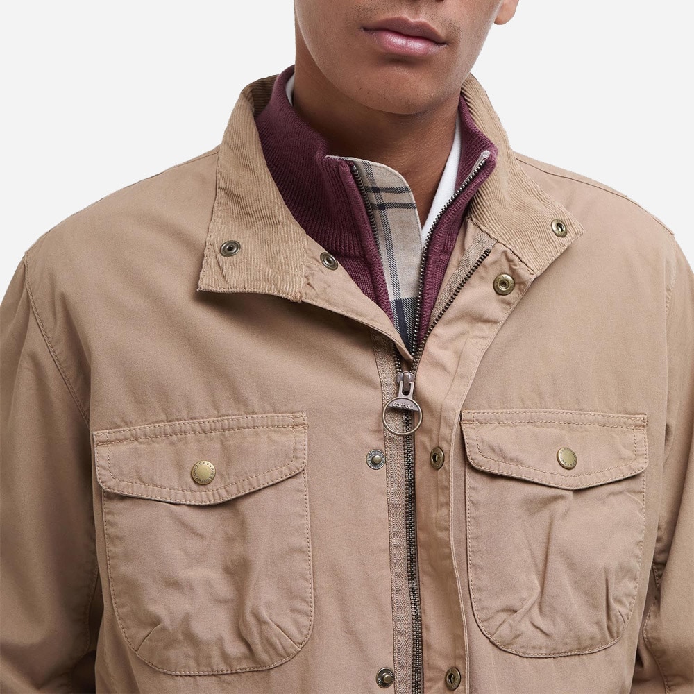 Ogston Casual Jacket - Military Brown