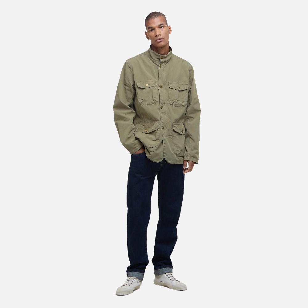 Ogston Casual Jacket - Bleached Olive