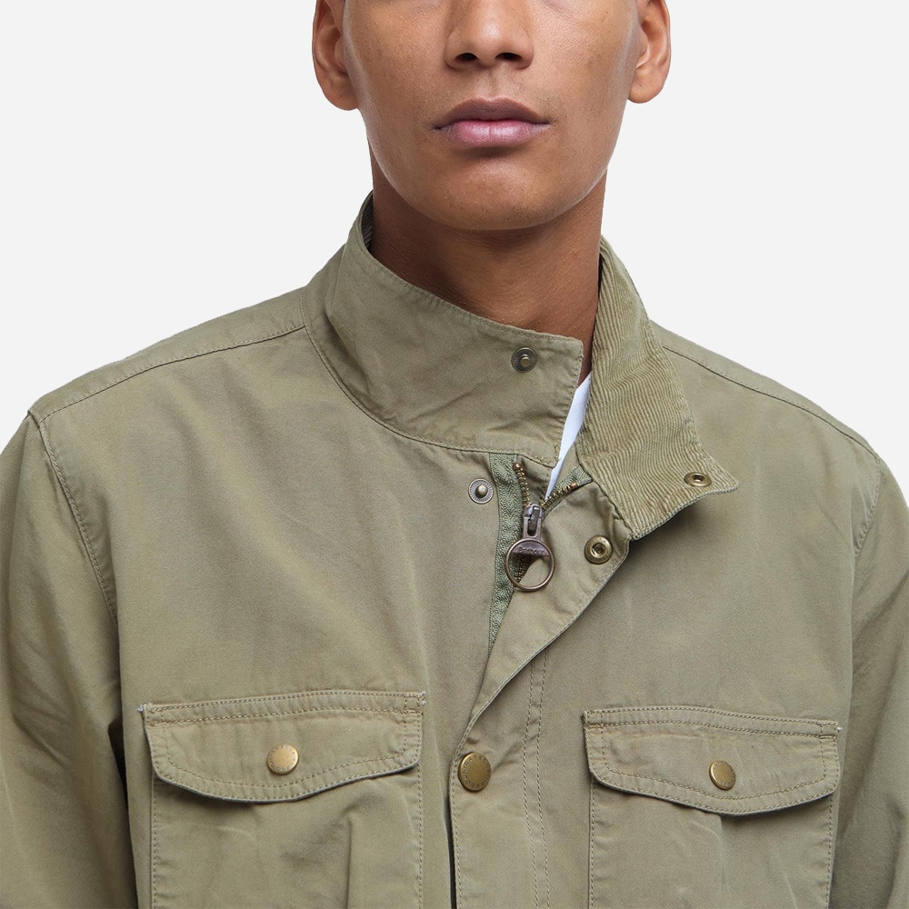 Ogston Casual Jacket - Bleached Olive