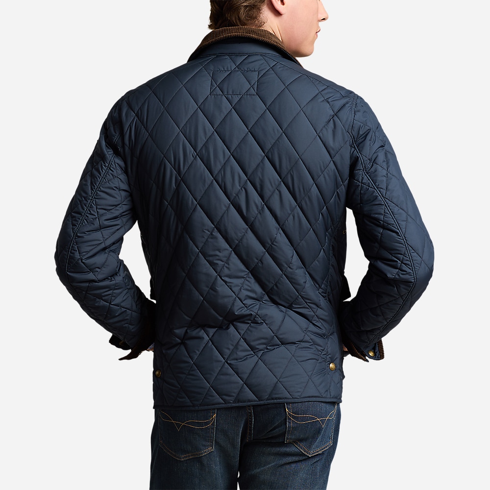 The Beaton Quilted Jacket - Navy