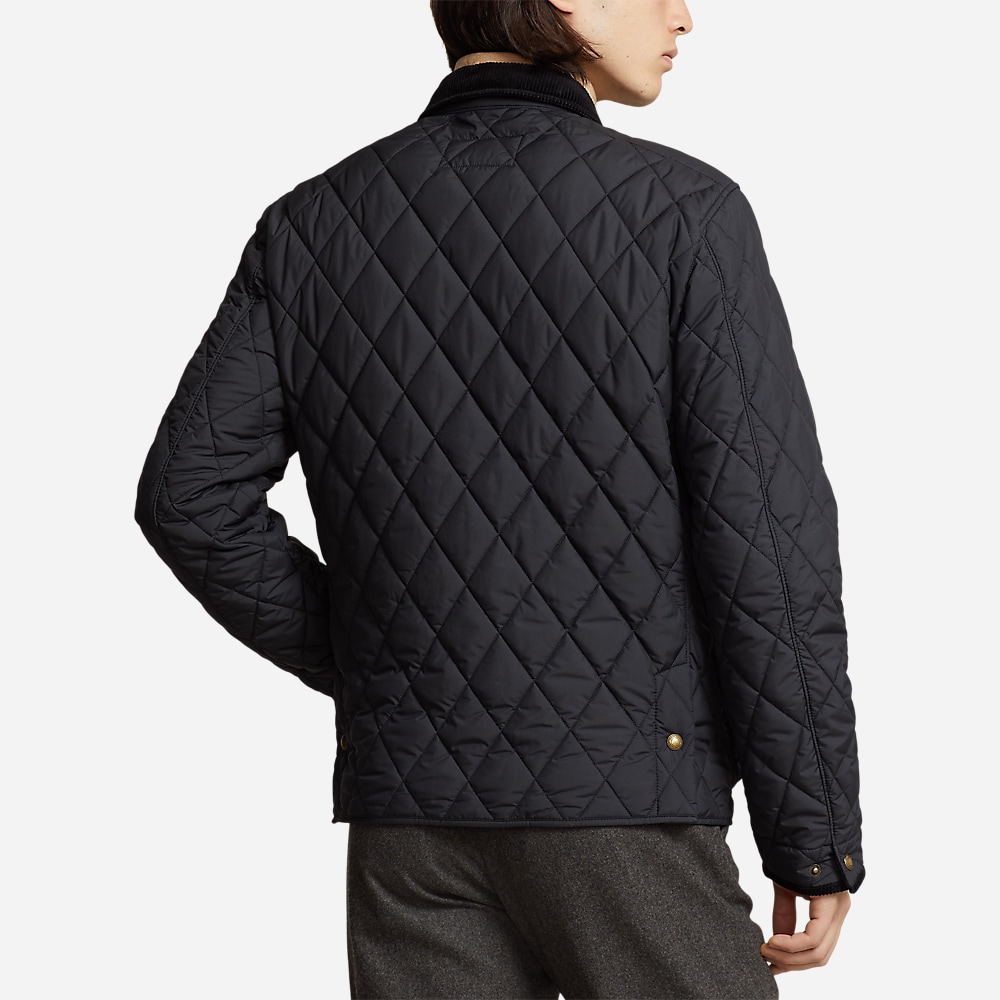 The Beaton Quilted Jacket - Black