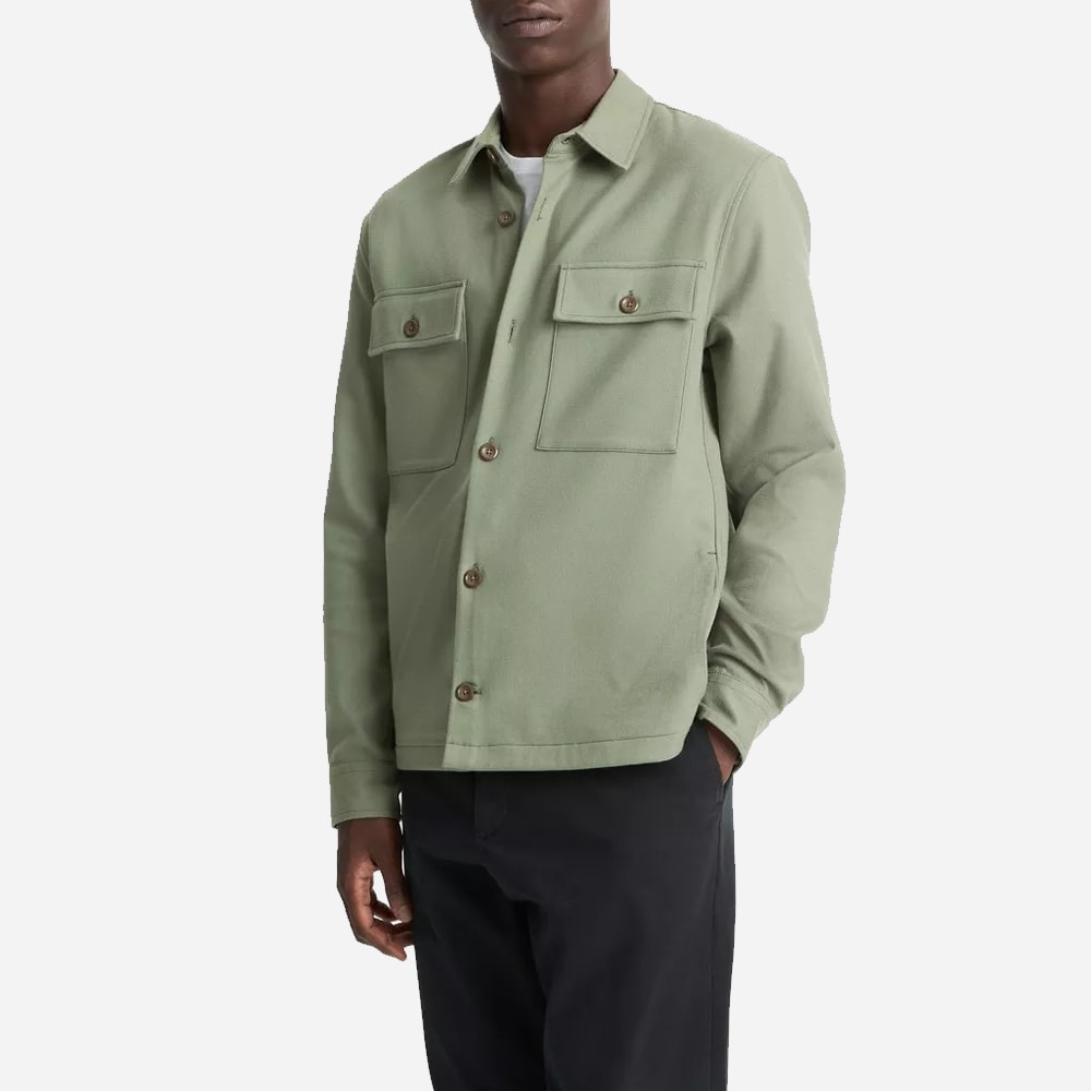 Double-Face Workwear Shirt Jacket - Broad Leaf