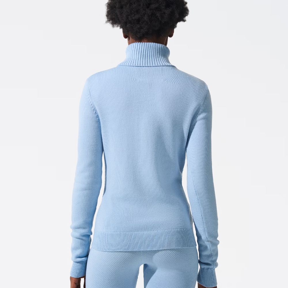 Piste Sweater Ii - Bluebird-Snow White