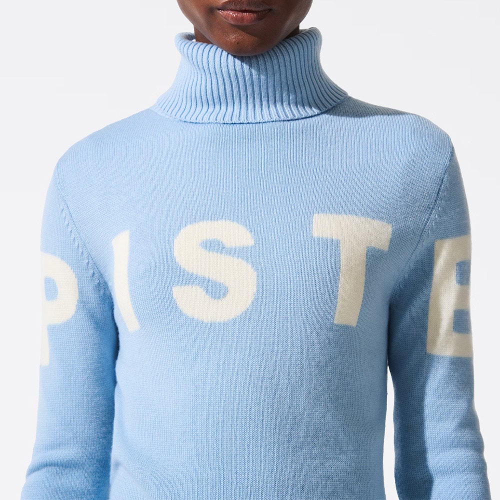 Piste Sweater Ii - Bluebird-Snow White