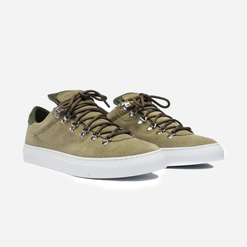 Marostica Low - Olive Suede