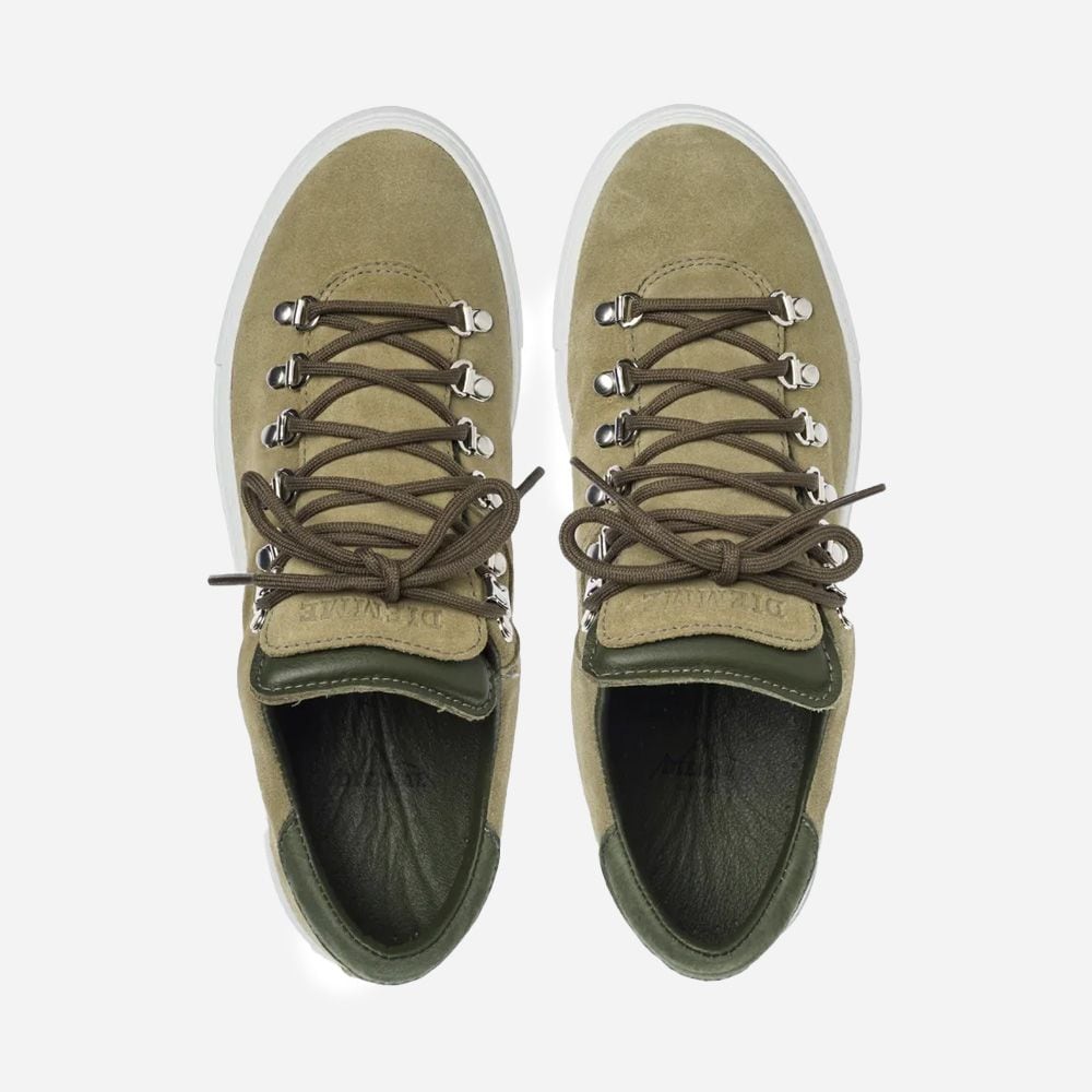 Marostica Low - Olive Suede