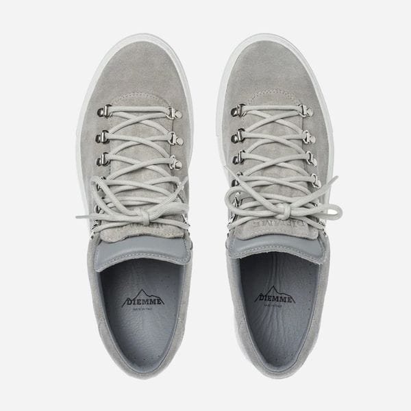 Marostica Low Platform - Grey Suede