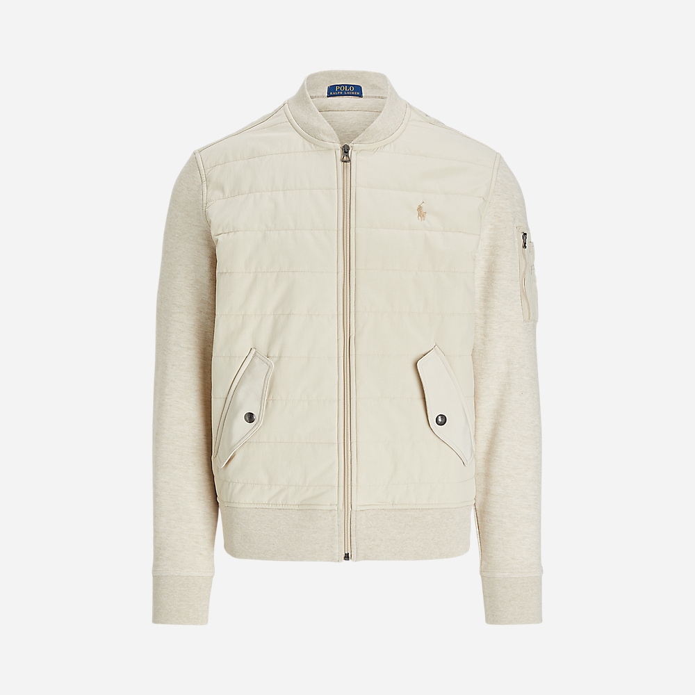 Hybrid Bomber Jacket - Expedition Dune Heather