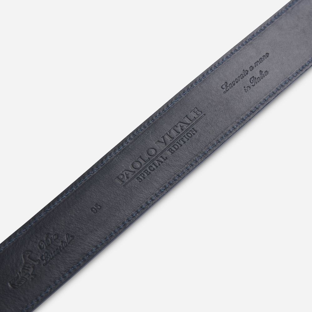 Lizzard Belt - Gin White