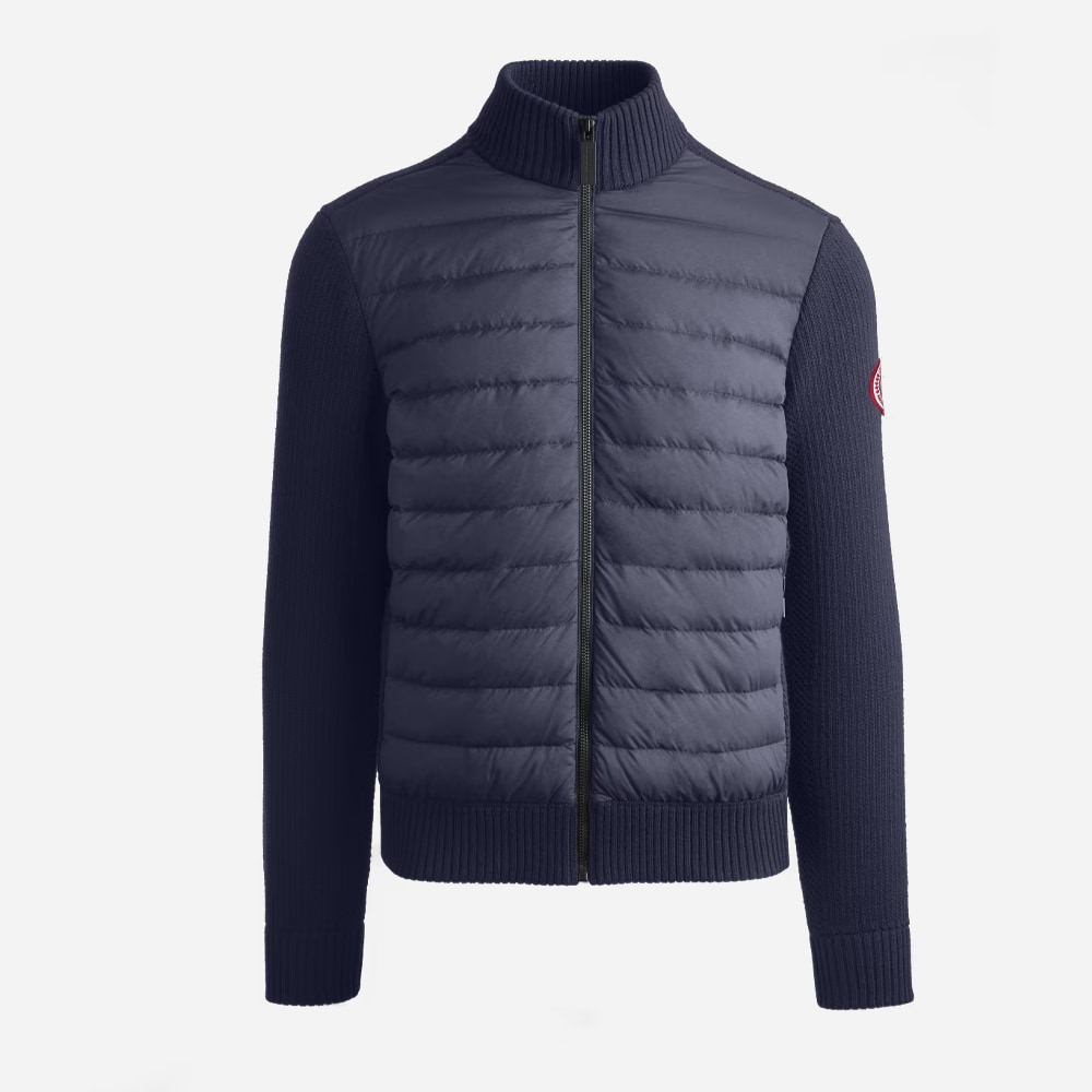 Hybridge Knit Jacket - Navy