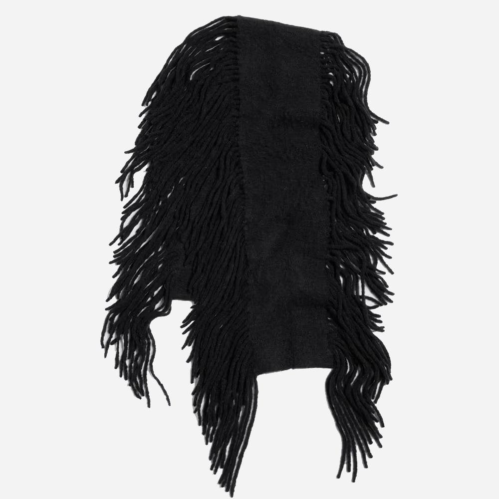 Tassel Scarf - Black