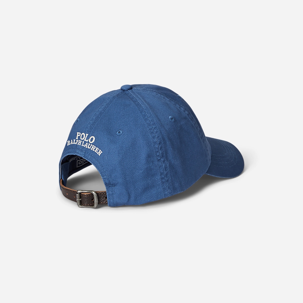 Polo Bear Twill Ball Cap - Old Royal