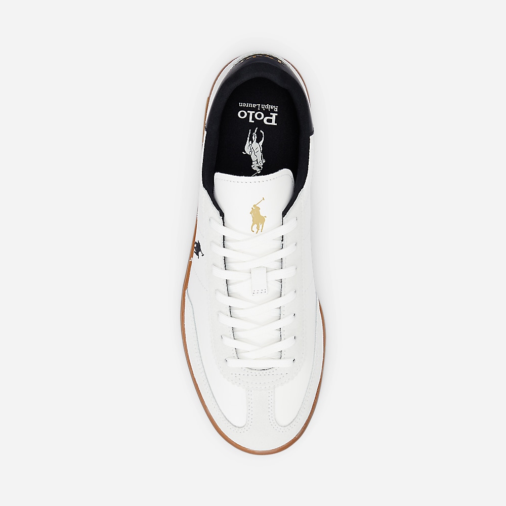 Bedford Court Leather Sneaker - White/Black