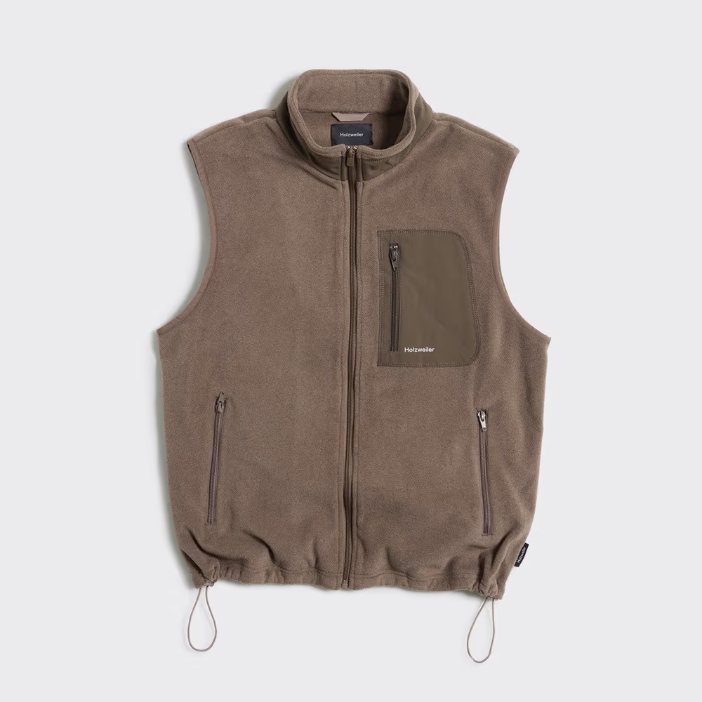 Dovre Fleece Vest - Taupe