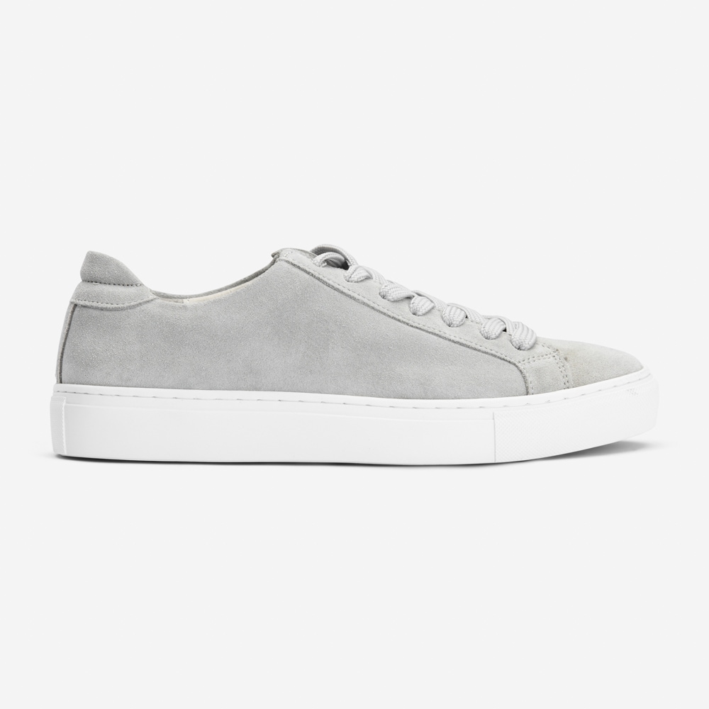 Type Sneaker - Light Grey Suede