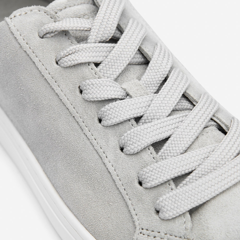 Type Sneaker - Light Grey Suede