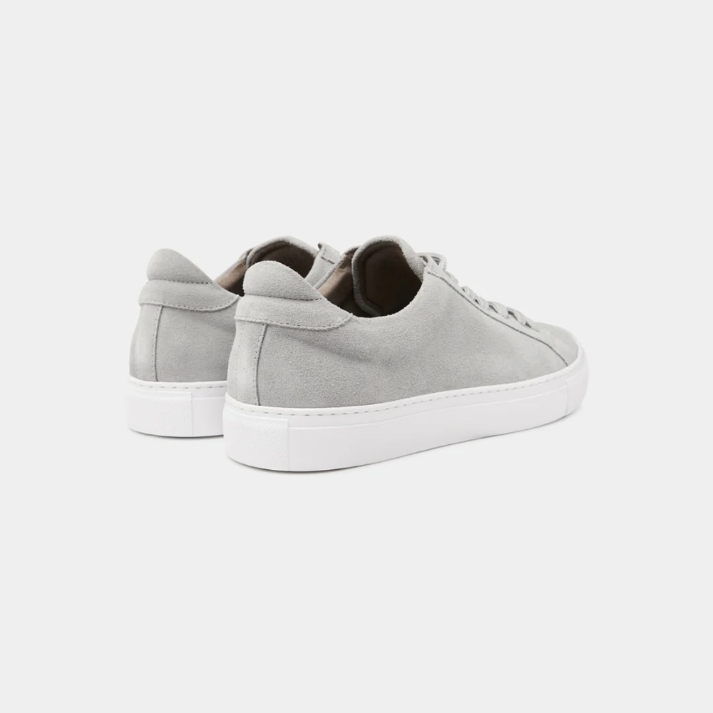 Type Sneaker - Light Grey Suede