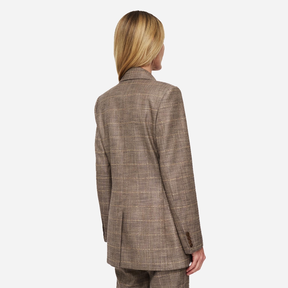 Castel Wool Bamboo Jacket - Escargot Melange