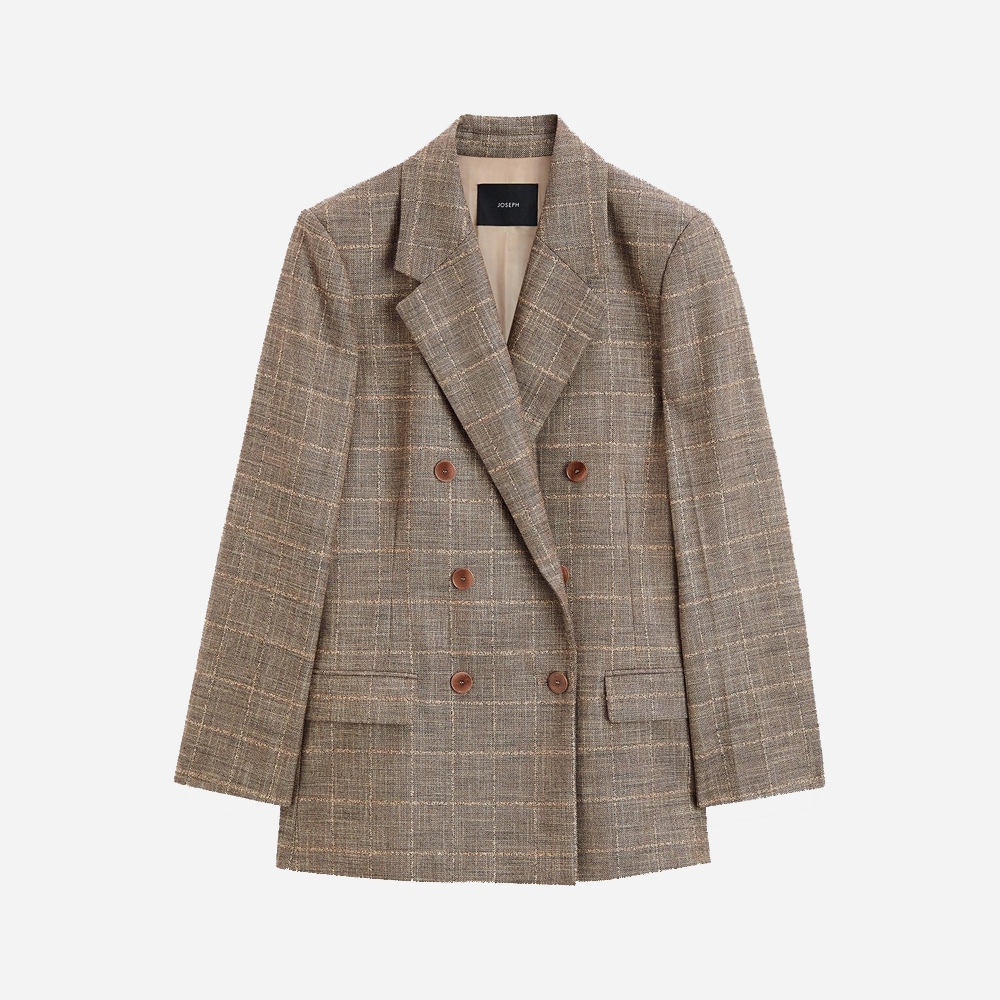 Castel Wool Bamboo Jacket - Escargot Melange