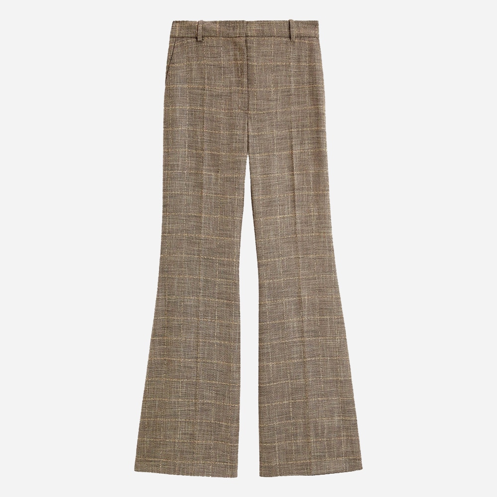 Stevens Wool Bamboo Trousers - Escargot Melange