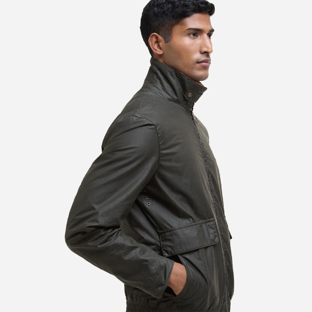 Newbury Waxed Jacket - Archive Olive