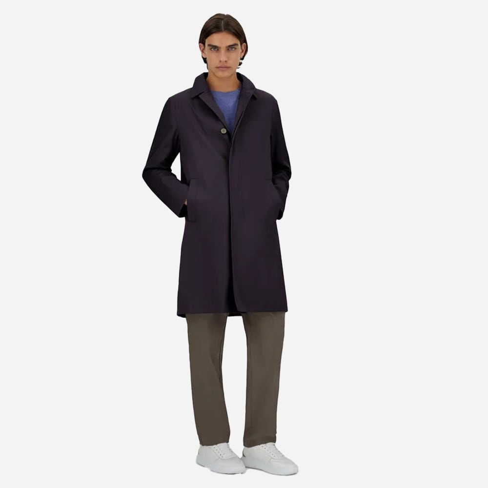 Raincoat In Dean - Blue Navy