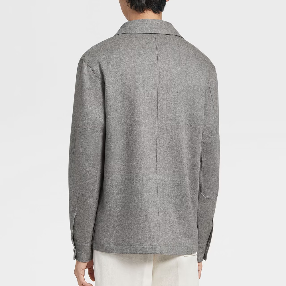 Oasi Cashmere Alba Overshrit - Light Grey