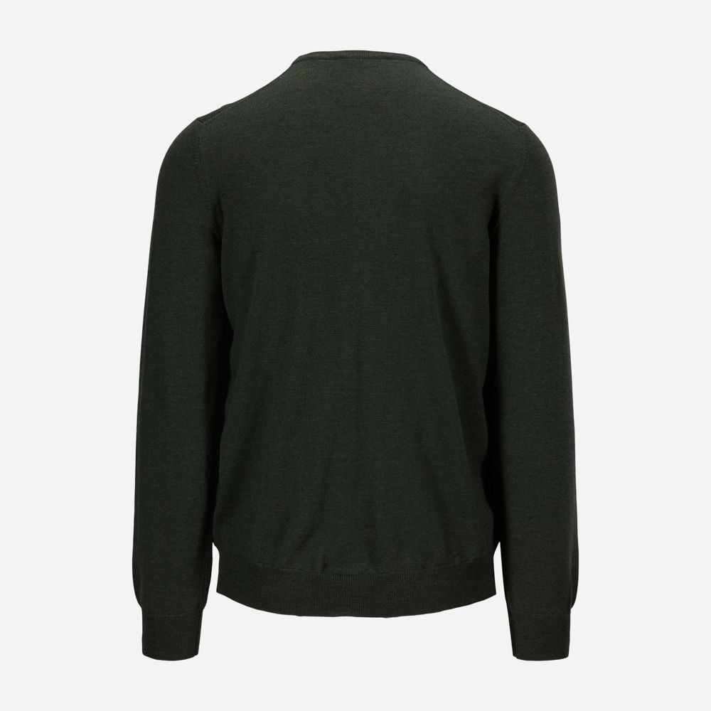 Crew Neck Merino - Olive