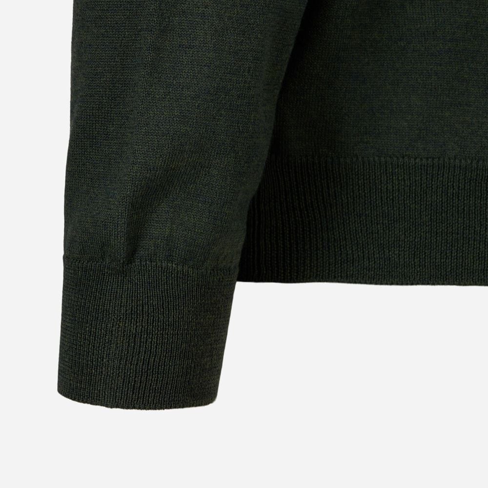 Crew Neck Merino - Olive