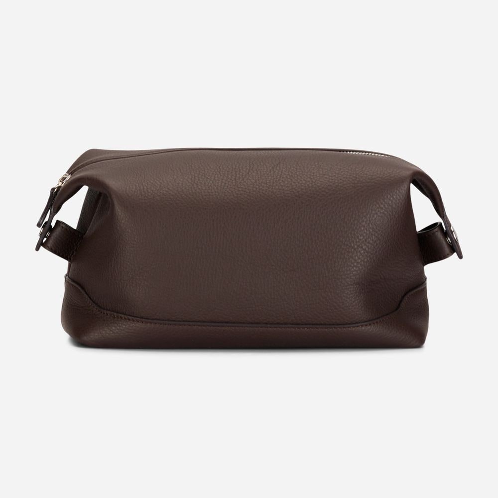 Leather Washbag - T.Moro