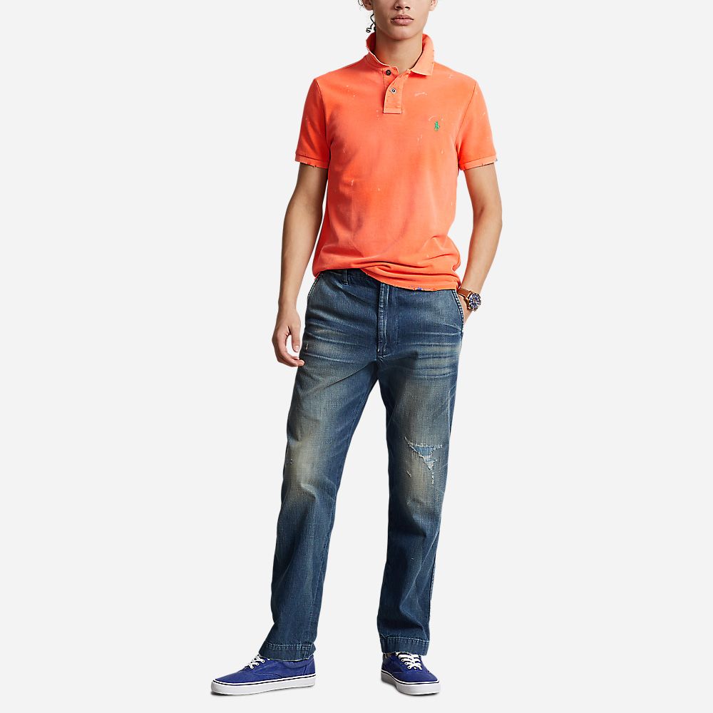 Sskcclsm2-Short Sleeve-Polo Shirt Resort Orange