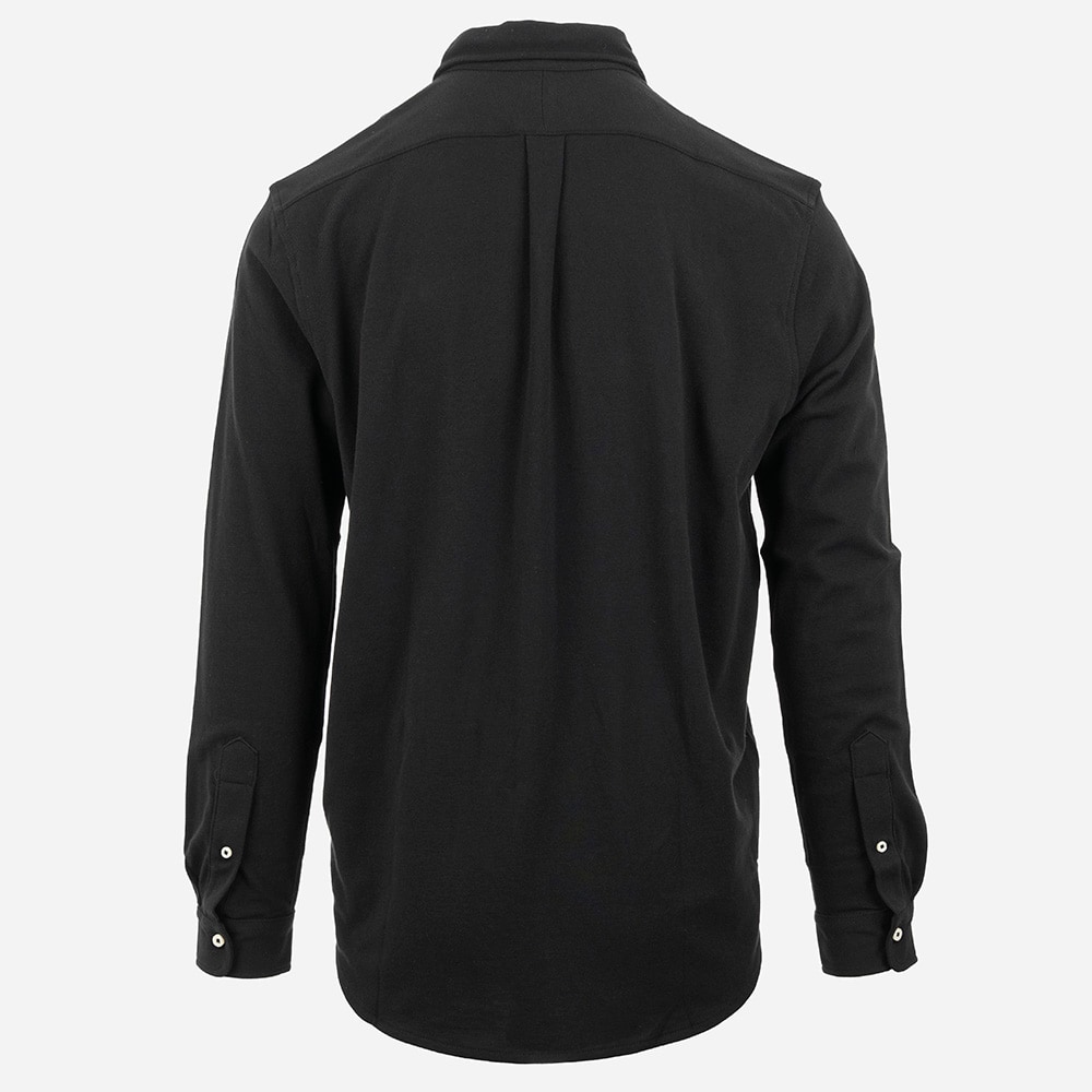 Featherweight Mesh Shirt - Polo Black