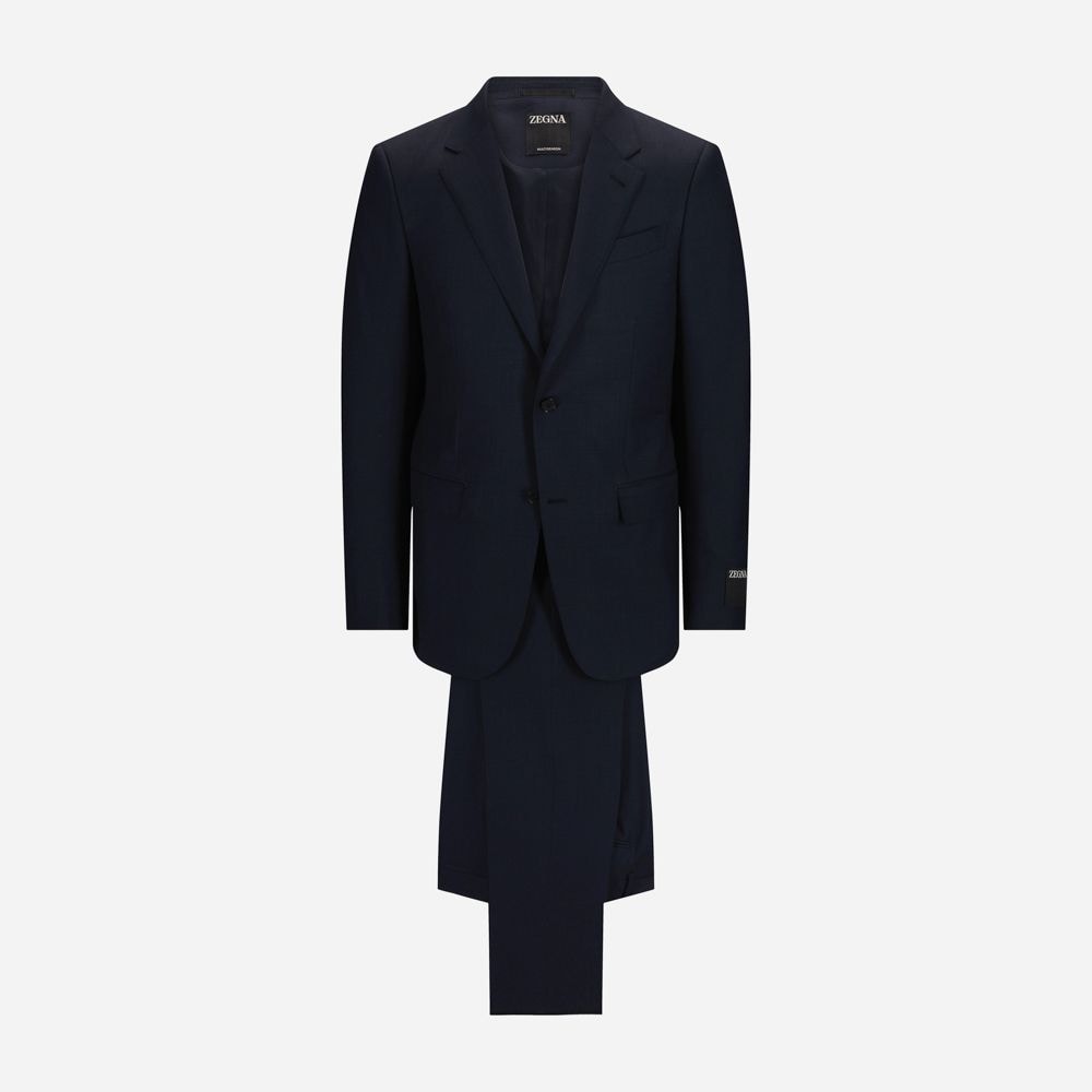 2 Pieces Suit - Navy Solid