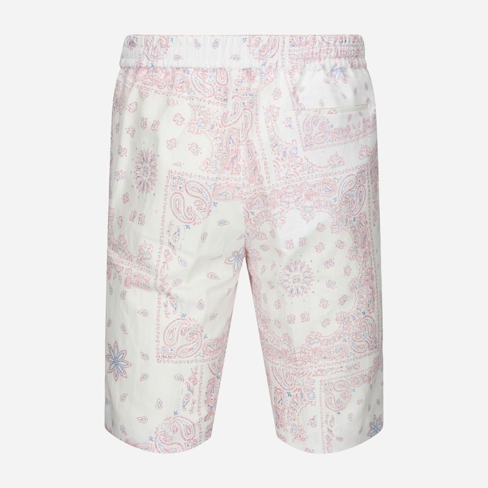 Spiaggia Shorts Paisley - Chalk