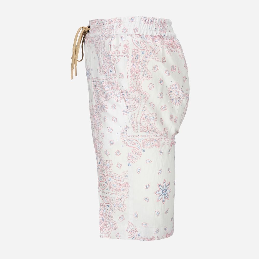 Spiaggia Shorts Paisley - Chalk