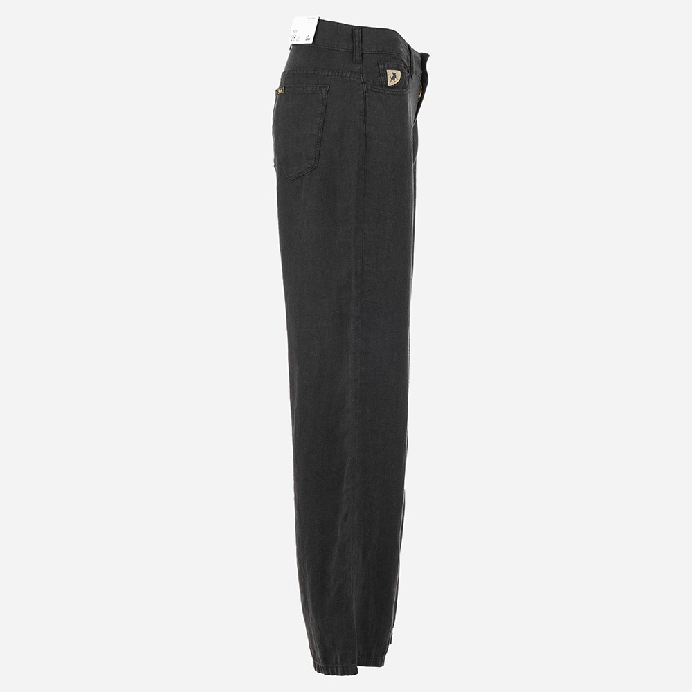 Culotte Crude Linen - Black