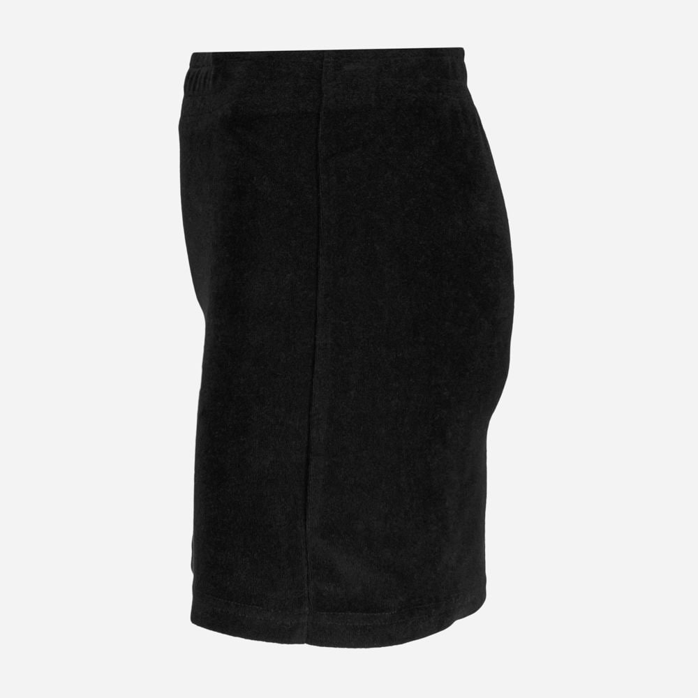 W Terry Skirt - Black