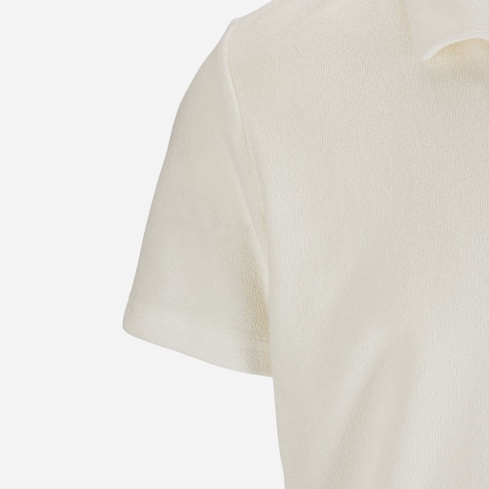 Riviera Terry Polo Short Sleeve - White