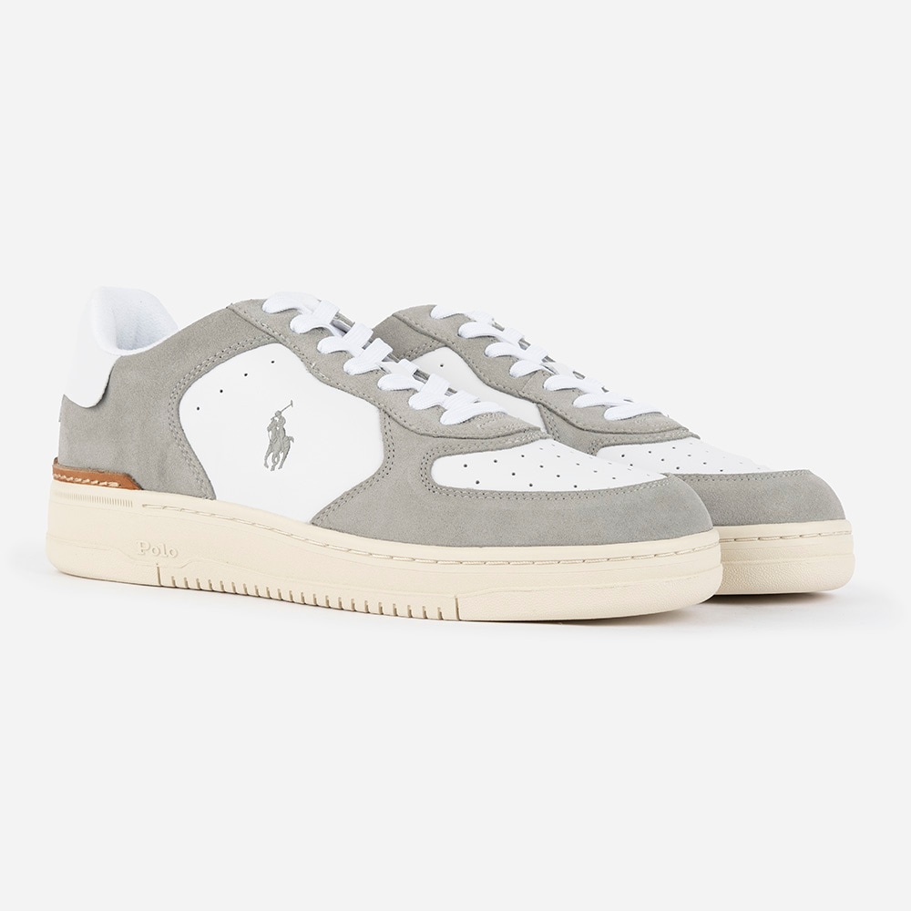 Masters Court Sneaker - Greyfog/White