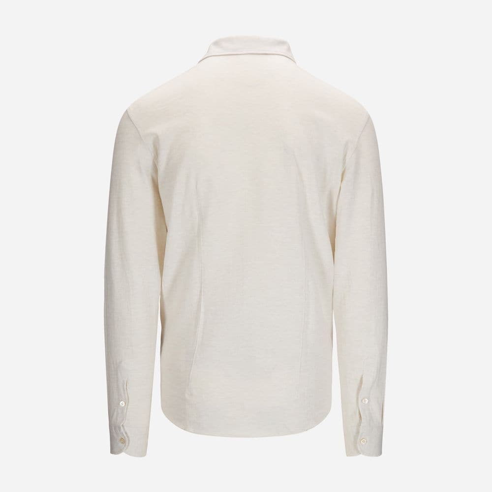 Cotton-Cashmere Shirt - White